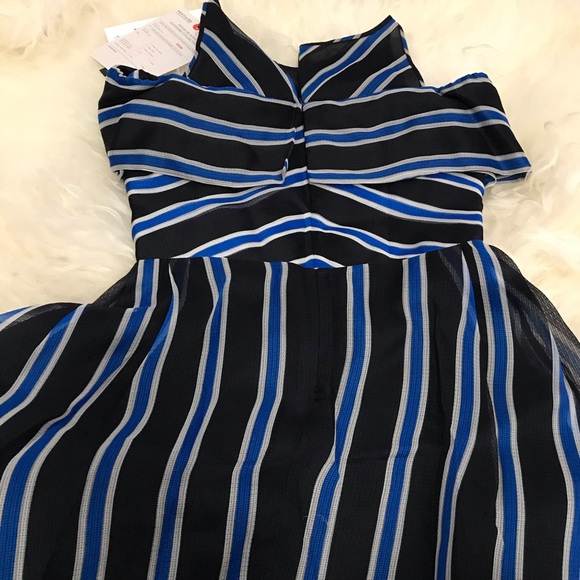 Fendi Blue Striped Dress - Picture 4 of 8
